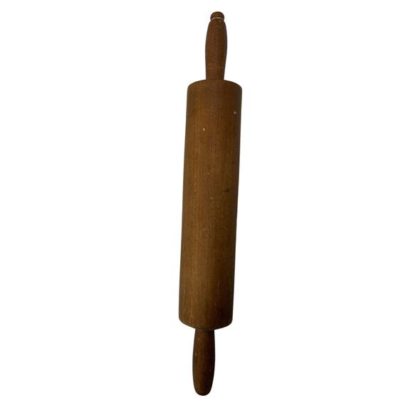 Vintage Classic Wooden Rolling Pin Hand Turned - Picture 1 of 6